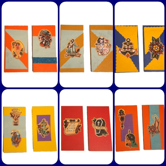 24 pc sailer tattoo cards - Picture 1 of 1